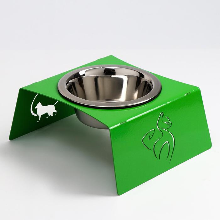 Миска напольная металл. д/животных 1 мет миска/D-16см 500мл, выс.8см салатовый
Миска напольная металл. д/животных 1 мет миска/D-16см 500мл, выс.8см салатовый