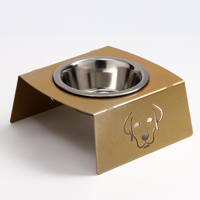 Миска напольная металл. д/животных 1 мет миска/D-16см 500мл, выс.9см золотой
Миска напольная металл. д/животных 1 мет миска/D-16см 500мл, выс.9см золотой