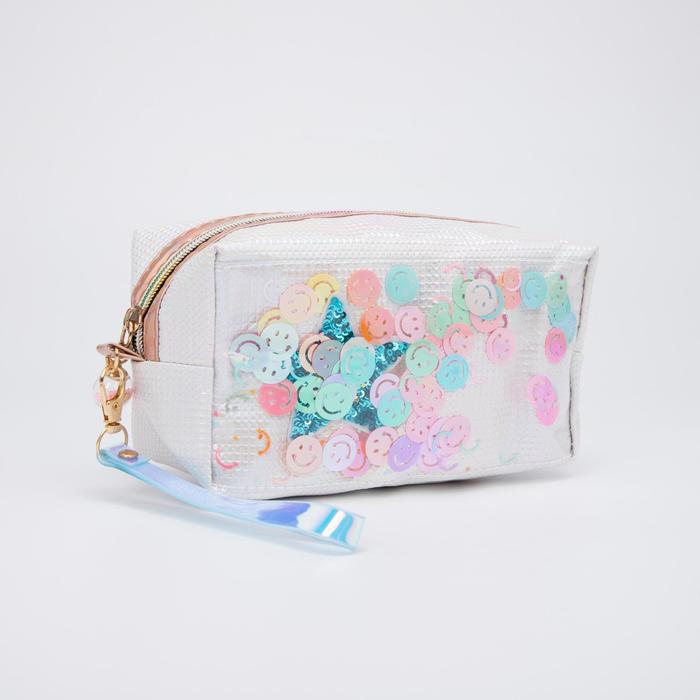 Косметичка дорожная, отдел на молнии, с ручкой, цвет белый, «Смайл»
Косметичка дорожная, отдел на молнии, с ручкой, цвет белый, «Смайл»