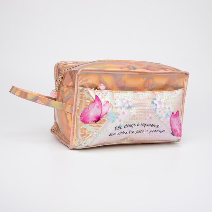 Косметичка на молнии, наружный карман, цвет бежевый
Косметичка на молнии, наружный карман, цвет бежевый