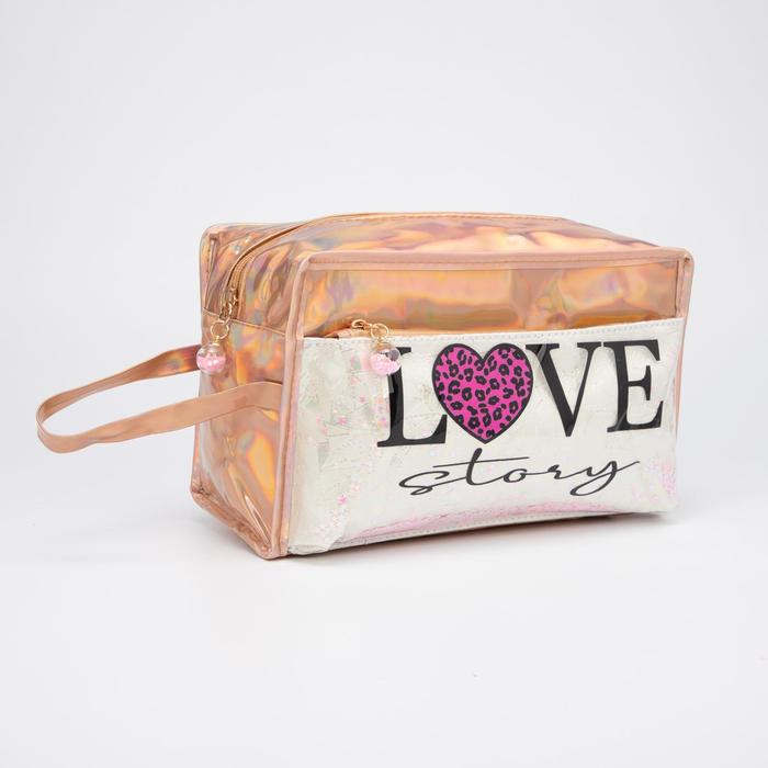 Косметичка дорожная, отдел на молнии, наружный карман, цвет бежевый
Косметичка дорожная, отдел на молнии, наружный карман, цвет бежевый