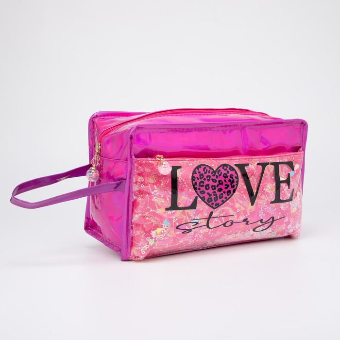 Косметичка на молнии, наружный карман, цвет малиновый
Косметичка на молнии, наружный карман, цвет малиновый