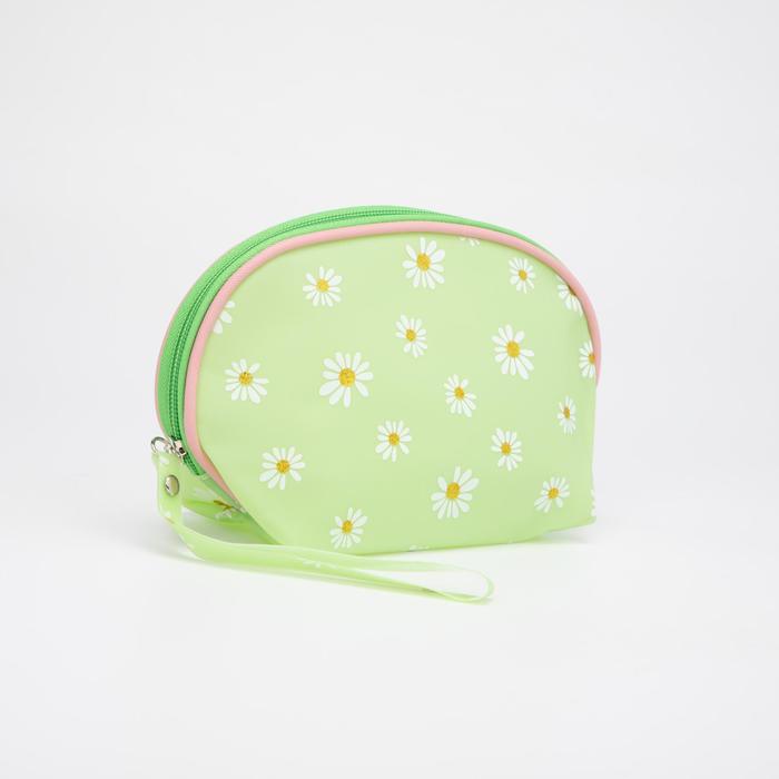 Косметичка на молнии, с ручкой, цвет зелёный
Косметичка на молнии, с ручкой, цвет зелёный