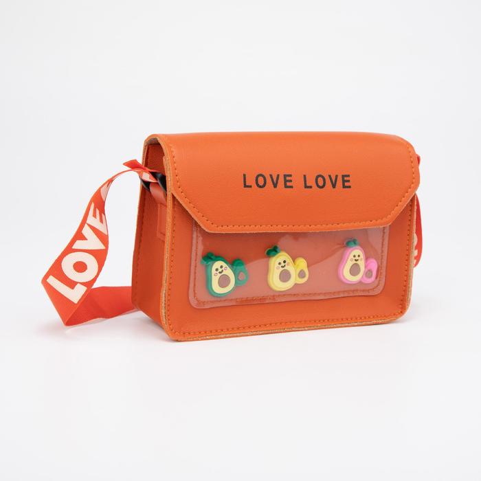 Сумка детская, отдел на клапане, регулируемый ремень, цвет оранжевый, «Авокадо»
Сумка детская, отдел на клапане, регулируемый ремень, цвет оранжевый, «Авокадо»