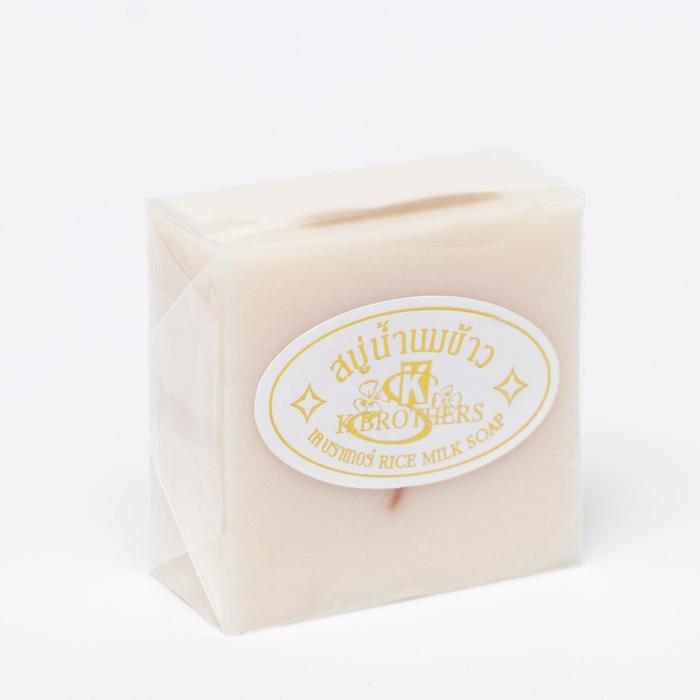 Мыло для лица K.Brothers, жасминовый рис, 60 г
Мыло для лица K.Brothers, жасминовый рис, 60 г