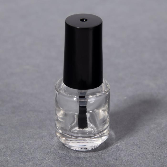 Бутылочка для лака/гель-лака, 4 мл, цвет прозрачный/чёрный
Бутылочка для лака/гель-лака, 4 мл, цвет прозрачный/чёрный