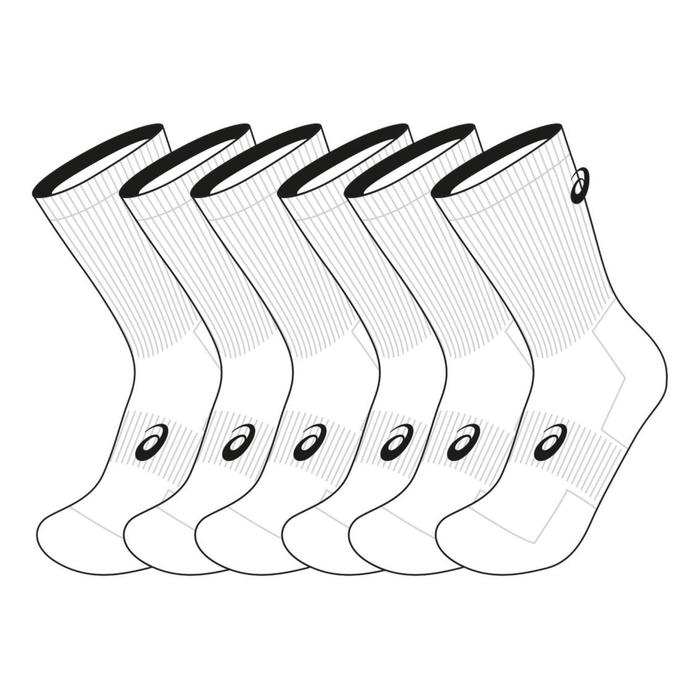 Носки 6 пар унисекс, Asics 6PKK CREW SOCK, размер 43-46 (141802-0001)
Носки 6 пар унисекс, Asics 6PKK CREW SOCK, размер 43-46 (141802-0001)