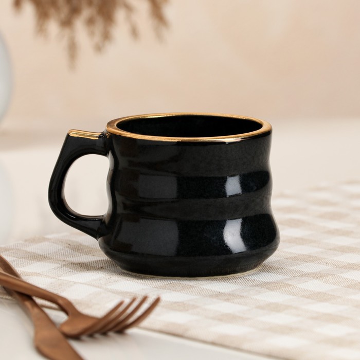 Кружка "Графит Голд", матовая, 200 мл
Кружка "Графит Голд", матовая, 200 мл