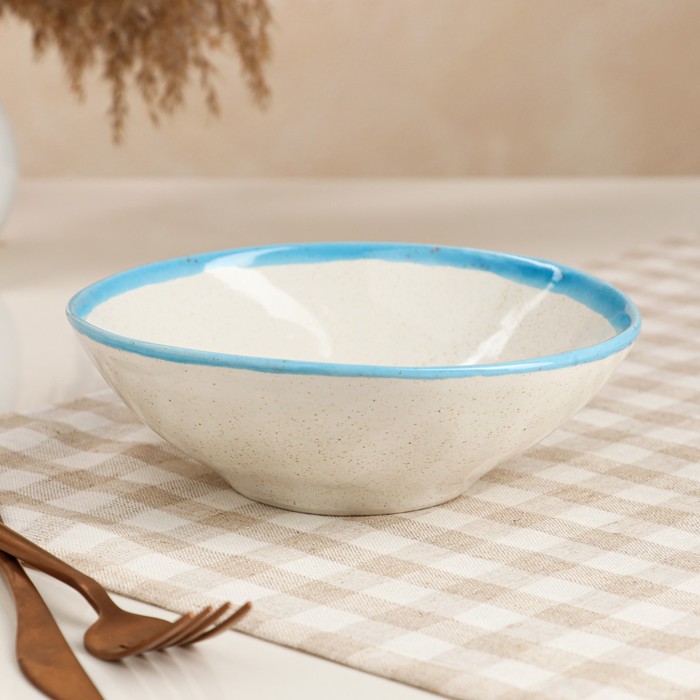 Тарелка глубокая "Обеденная", капучино blue, 0.7 л
Тарелка глубокая "Обеденная", капучино blue, 0.7 л