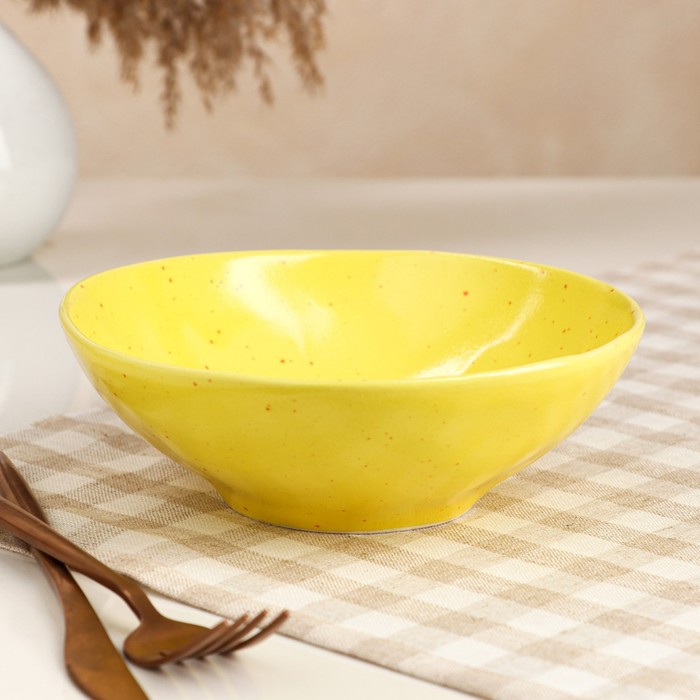 Тарелка "Обеденная", глубокая, yellow, 0.7 л
Тарелка "Обеденная", глубокая, yellow, 0.7 л