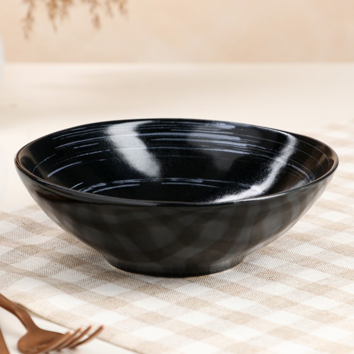 Тарелка "Обеденная", глубокая, тотал графит плюс, глянец, 0.7 л
Тарелка "Обеденная", глубокая, тотал графит плюс, глянец, 0.7 л