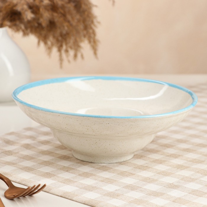 Тарелка для пасты глубокая "Капучино Blue", 500 мл
Тарелка для пасты глубокая "Капучино Blue", 500 мл