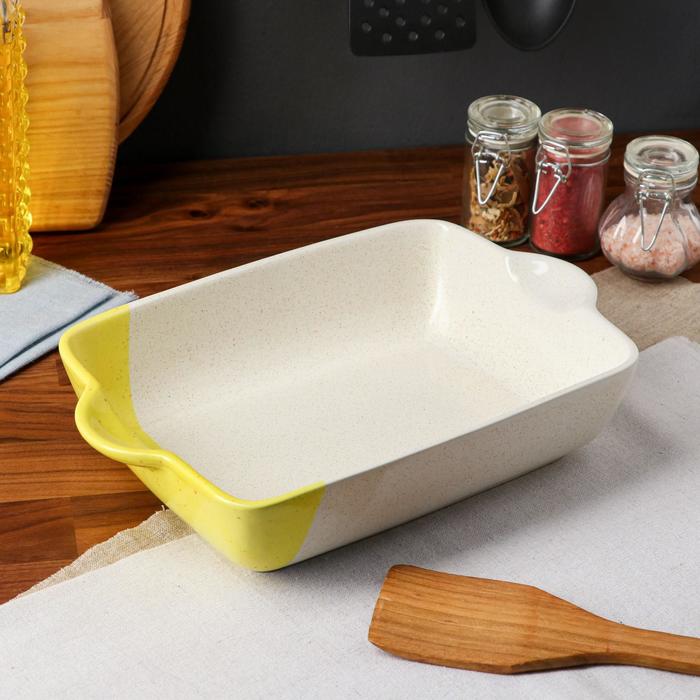 Форма для запекания "Прямоугольная", капучино yellow, 32х20х7 см, 2 л
Форма для запекания "Прямоугольная", капучино yellow, 32х20х7 см, 2 л