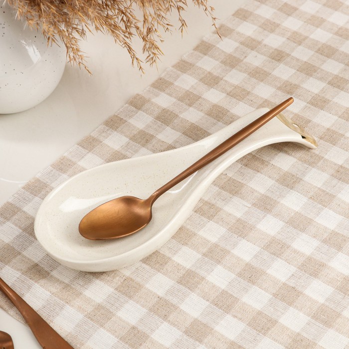 Подставка под ложку "Капучино Голд", 24 см
Подставка под ложку "Капучино Голд", 24 см