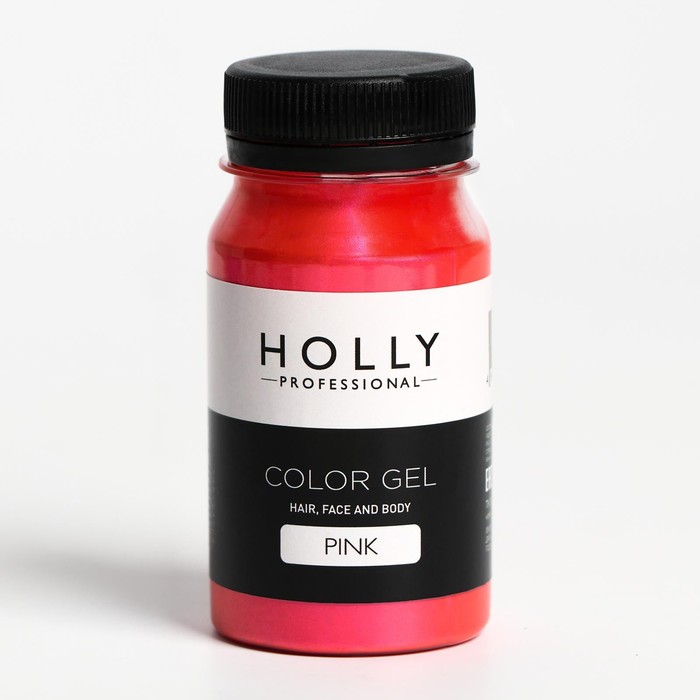Декоративный гель для волос, лица и тела COLOR GEL Holly Professional, Pink, 100 мл
Декоративный гель для волос, лица и тела COLOR GEL Holly Professional, Pink, 100 мл