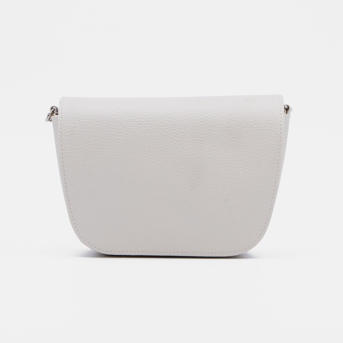 Мессенджер, отдел на клапане, ремень-цепочка, цвет светло-бежевый
Мессенджер, отдел на клапане, ремень-цепочка, цвет светло-бежевый