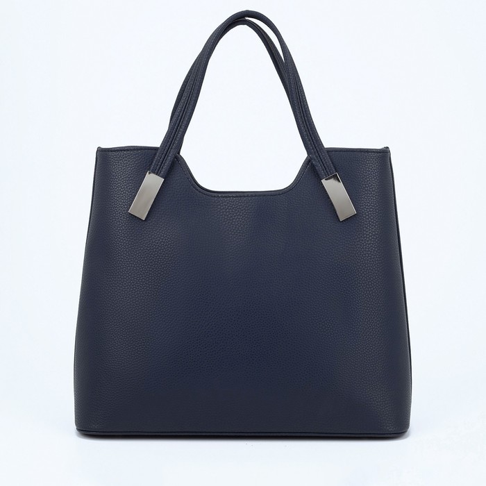 Сумка-тоут на молнии, цвет синий
Сумка-тоут на молнии, цвет синий