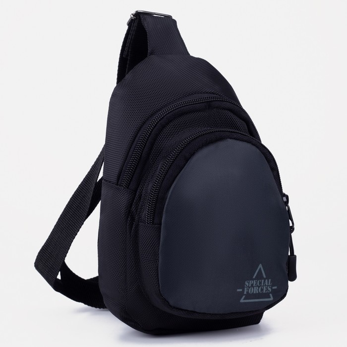 Рюкзак-слинг «Классика» 15х10х26 см, отдел на молнии, наружный карман, регулируемый ремень, чёрный
Рюкзак-слинг «Классика» 15х10х26 см, отдел на молнии, наружный карман, регулируемый ремень, чёрный