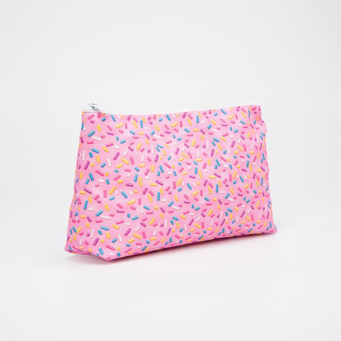 Косметичка на молнии, без подклада, цвет розовый
Косметичка на молнии, без подклада, цвет розовый