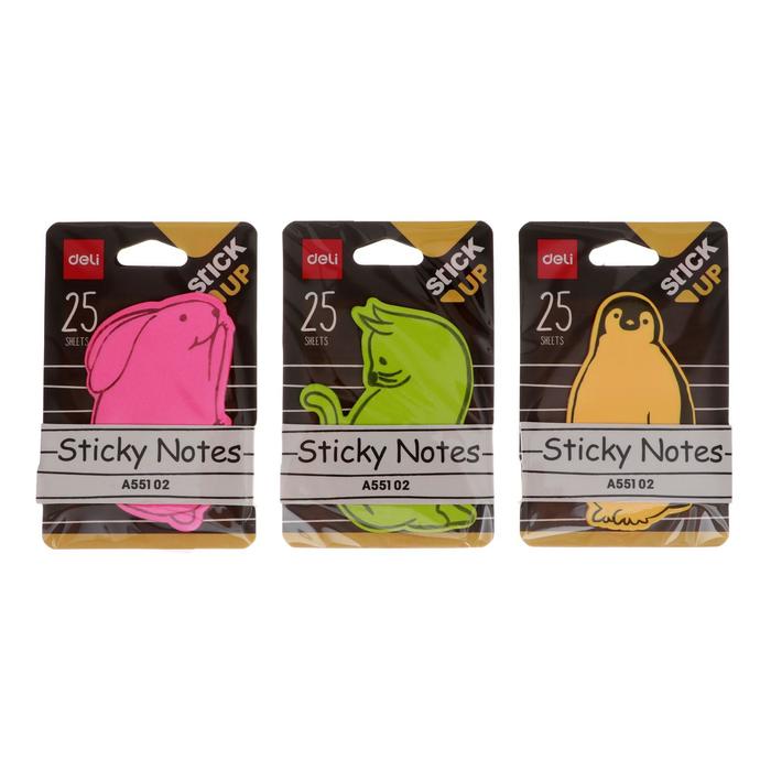 Закладки с клеевым краем 76х76 мм, 1 цвет по 25 листов, Deli
Закладки с клеевым краем 76х76 мм, 1 цвет по 25 листов, Deli