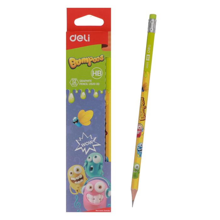 Карандаш чернографитный HB, 12 штук, тополь, с ластиком, европодвес
Карандаш чернографитный HB, 12 штук, тополь, с ластиком, европодвес