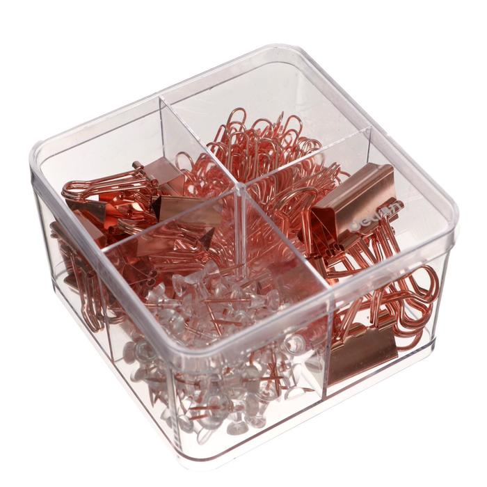 Набор канцелярских принадлежностей Deli, золотистый
Набор канцелярских принадлежностей Deli, золотистый