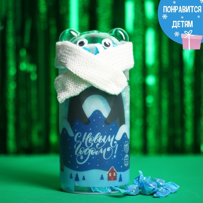 Леденцы "С Новым годом" в пластиковой банке, 110 г.
Леденцы "С Новым годом" в пластиковой банке, 110 г.