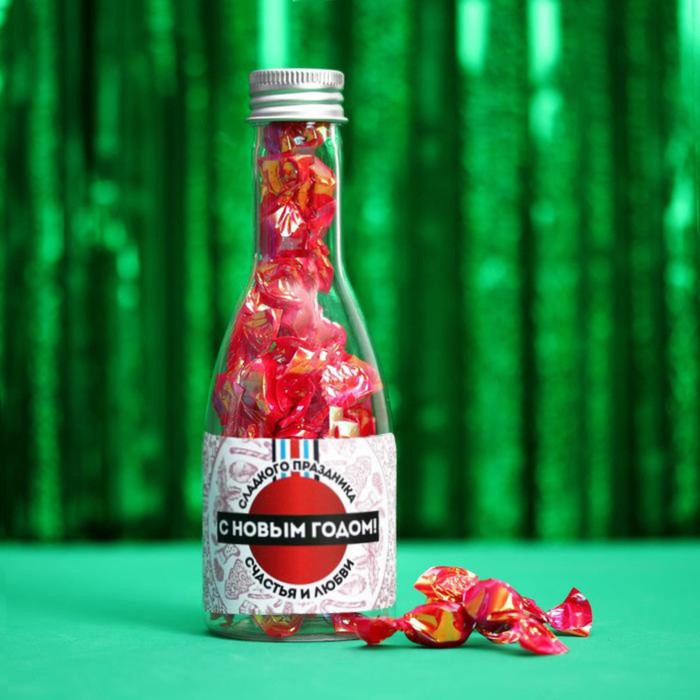 Леденцы в бутылке «Сладкого праздника», 40 г.
Леденцы в бутылке «Сладкого праздника», 40 г.