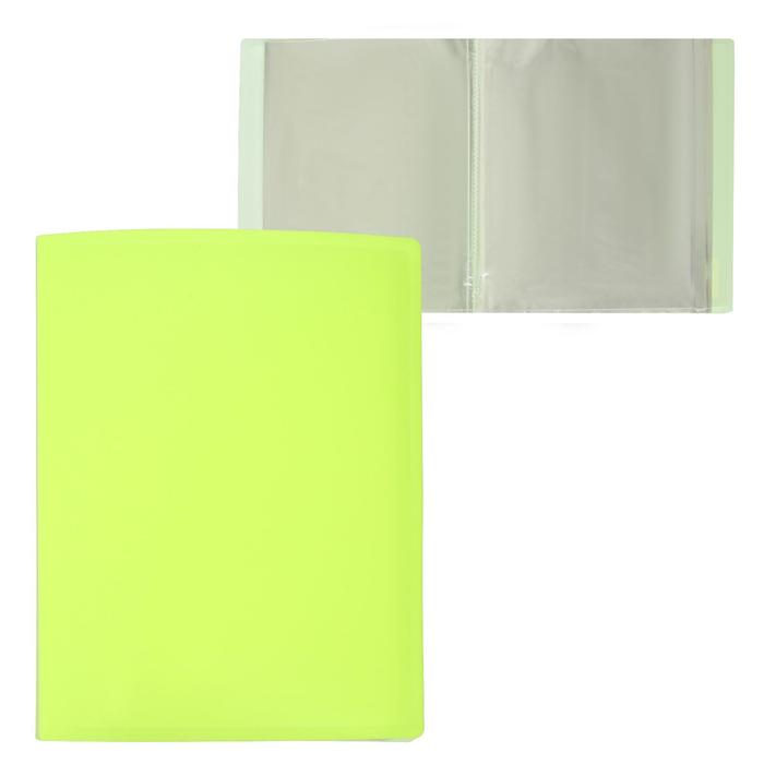 Папка с 80 вкладышами А4, 700 мкм, Calligrata, неон, жёлтая
Папка с 80 вкладышами А4, 700 мкм, Calligrata, неон, жёлтая