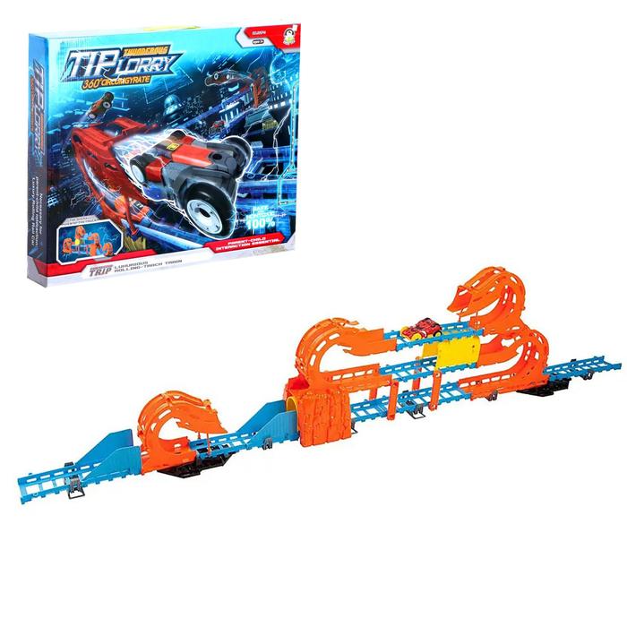 Автотрек «Перевороты», работает от батареек
Автотрек «Перевороты», работает от батареек