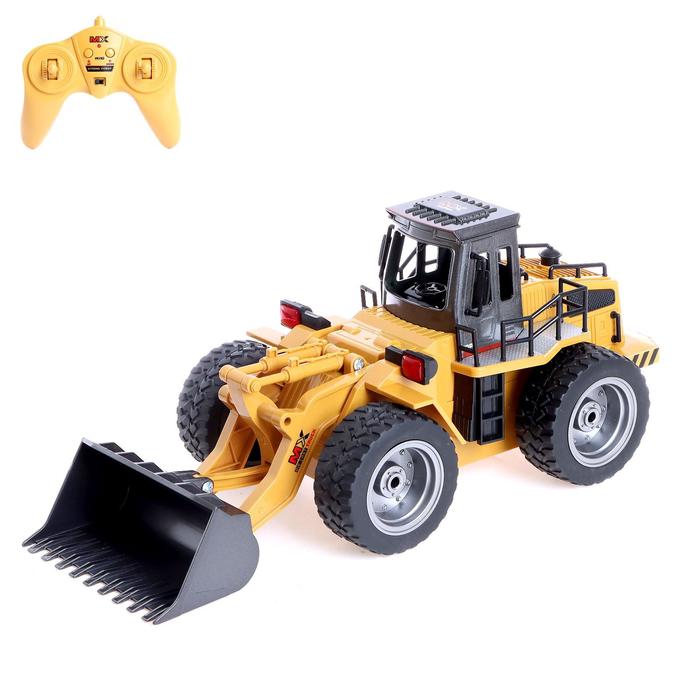 Погрузчик радиоуправляемый «Спецтехника», подвижный ковш, работает от аккумулятора
Погрузчик радиоуправляемый «Спецтехника», подвижный ковш, работает от аккумулятора