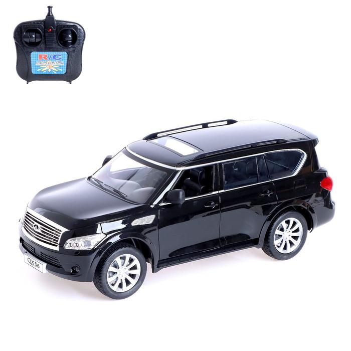 Машина радиоуправляемая Infiniti QX56, масштаб 1:14, работает от батареек
Машина радиоуправляемая Infiniti QX56, масштаб 1:14, работает от батареек