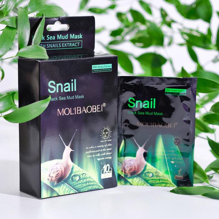 Маска для лица с муцином улитки, набор 10 шт., 20 мл
Маска для лица с муцином улитки, набор 10 шт., 20 мл