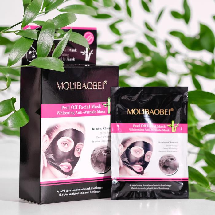 Маска-плёнка с углём против морщин с эффектом глубокого очищения, набор 10 шт., 20 г 
Маска-плёнка с углём против морщин с эффектом глубокого очищения, набор 10 шт., 20 г