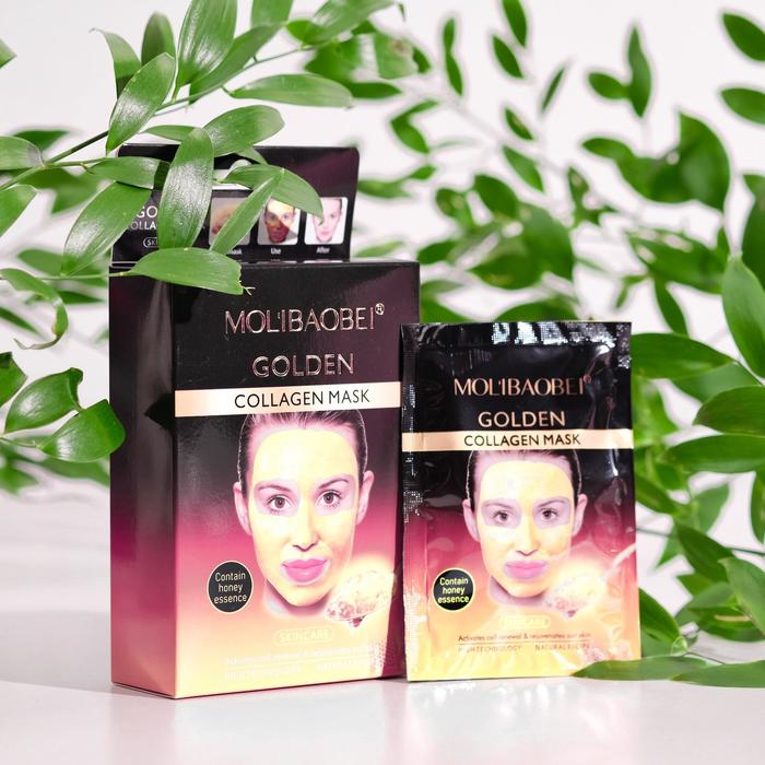 Коллагеновая маска с мёдом и частицами золота, набор 10 шт., 20 г
Коллагеновая маска с мёдом и частицами золота, набор 10 шт., 20 г