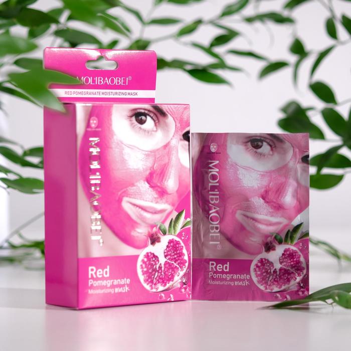 Очищающая маска с экстрактом граната, набор 10 шт., 16 мл
Очищающая маска с экстрактом граната, набор 10 шт., 16 мл