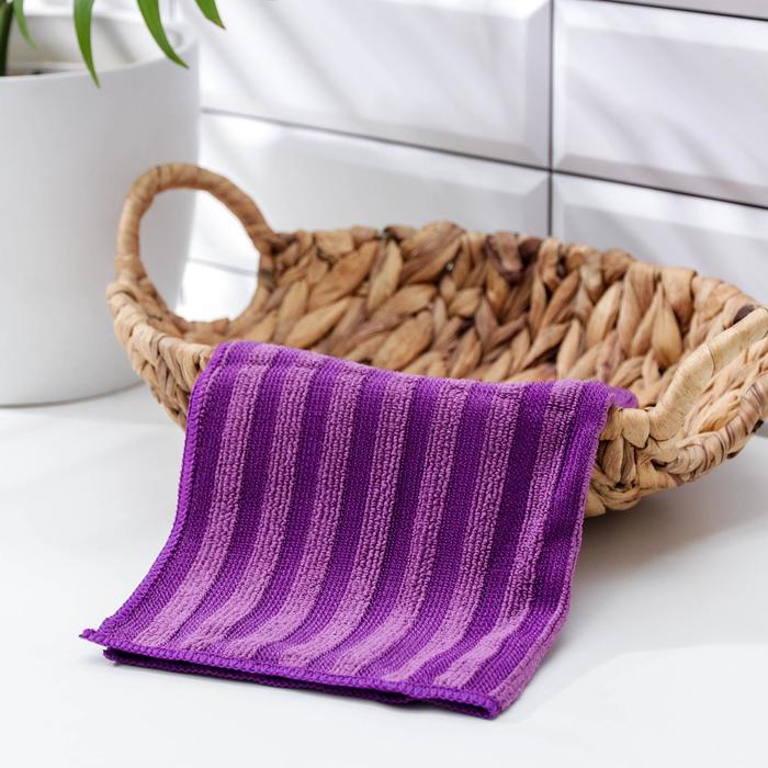 Салфетка из микрофибры «От стойких загрязнений», 30×30 см
Салфетка из микрофибры «От стойких загрязнений», 30×30 см