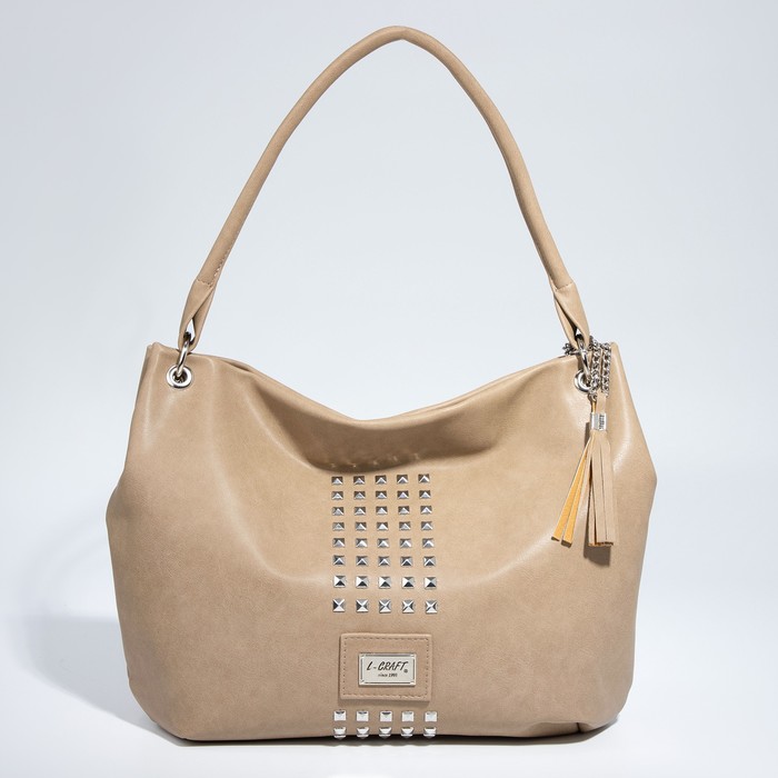 Сумка-мешок, отдел на молнии, наружный карман, цвет бежевый
Сумка-мешок, отдел на молнии, наружный карман, цвет бежевый