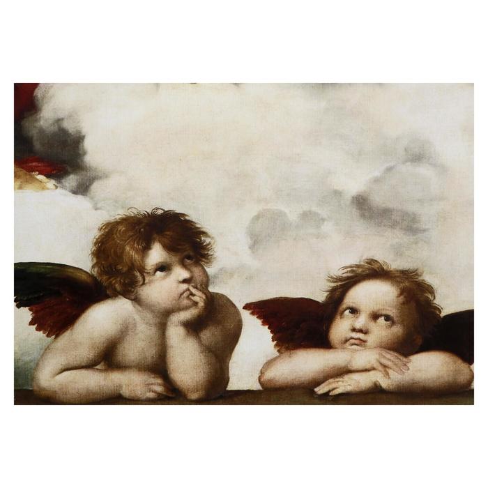 Картина на холсте "Сикстинская мадонна. Фрагмент" 50х70 см
Картина на холсте "Сикстинская мадонна. Фрагмент" 50х70 см