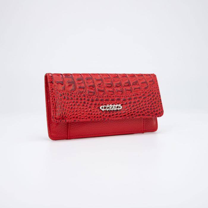 Кошелёк на кнопке, цвет красный
Кошелёк на кнопке, цвет красный