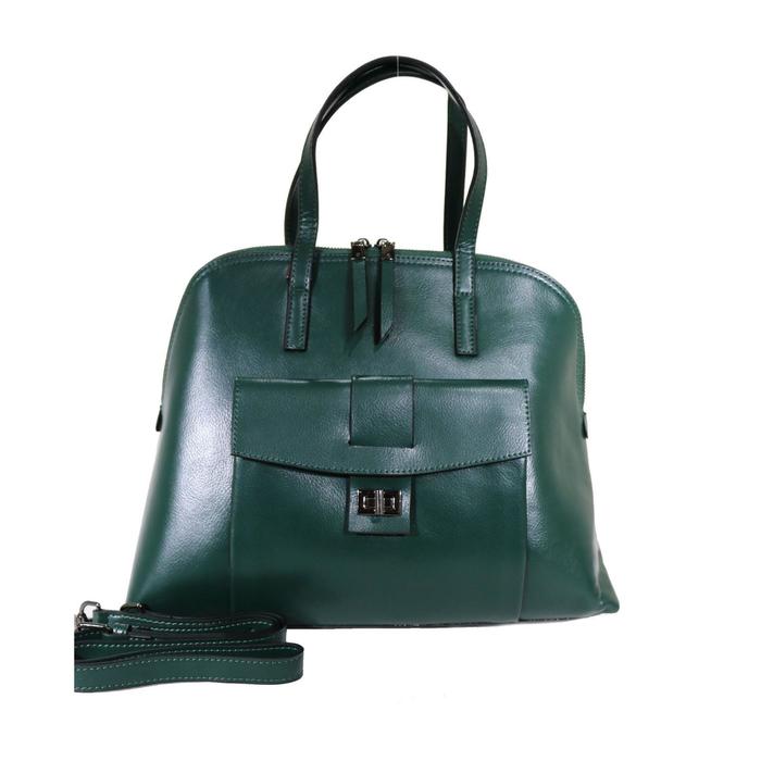 Сумка с ручками Ludor н/к, молния, цвет зеленый
Сумка с ручками Ludor н/к, молния, цвет зеленый