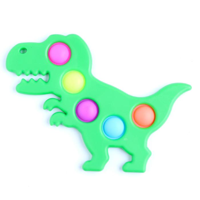 Антистресс игрушка «Вечная пупырка», Симпл димпл, динозавр, МИКС
Антистресс игрушка «Вечная пупырка», Симпл димпл, динозавр, МИКС