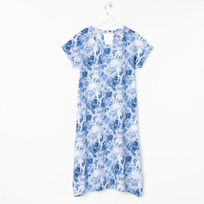 Платье женское, цвет голубой, размер 48
Платье женское, цвет голубой, размер 48