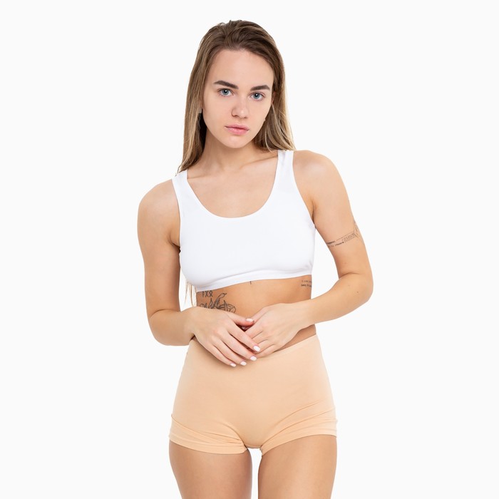 Трусы женские шорты, цвет бежевый, размер 46-48 (XL)
Трусы женские шорты, цвет бежевый, размер 46-48 (XL)