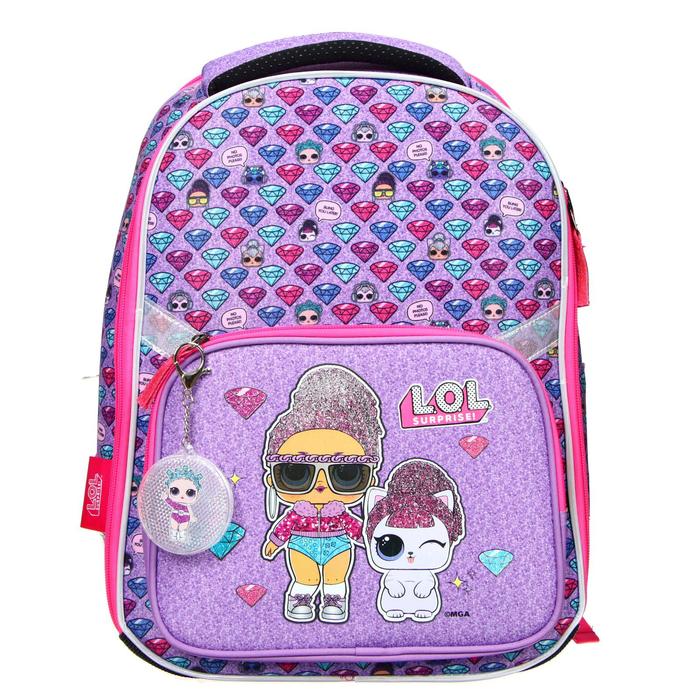 Рюкзак каркасный L.O.L, 39 х 28 х 14, эргономичная спинка, EVA
Рюкзак каркасный L.O.L, 39 х 28 х 14, эргономичная спинка, EVA