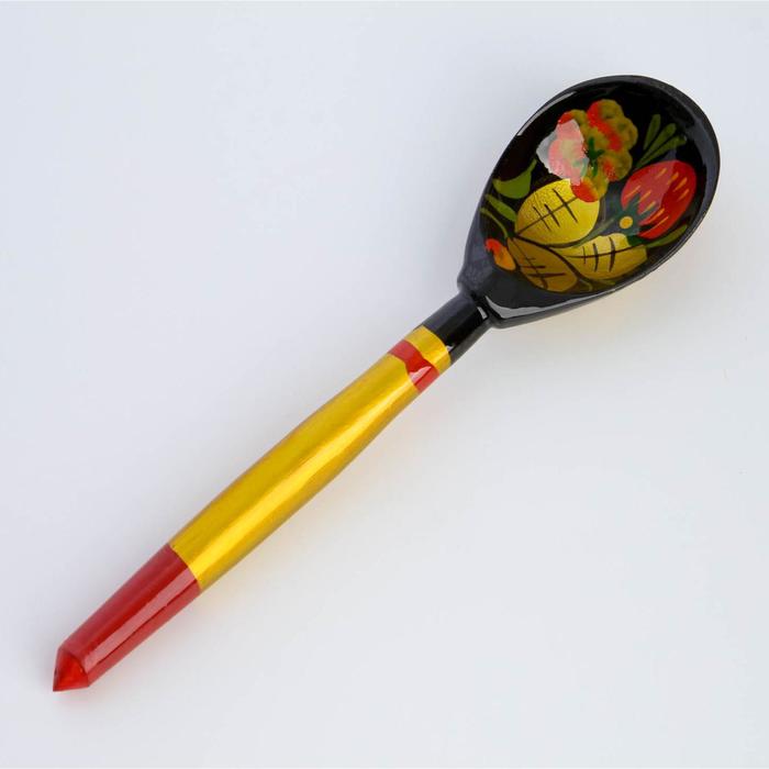 фото Ложка маленькая с художественной росписью