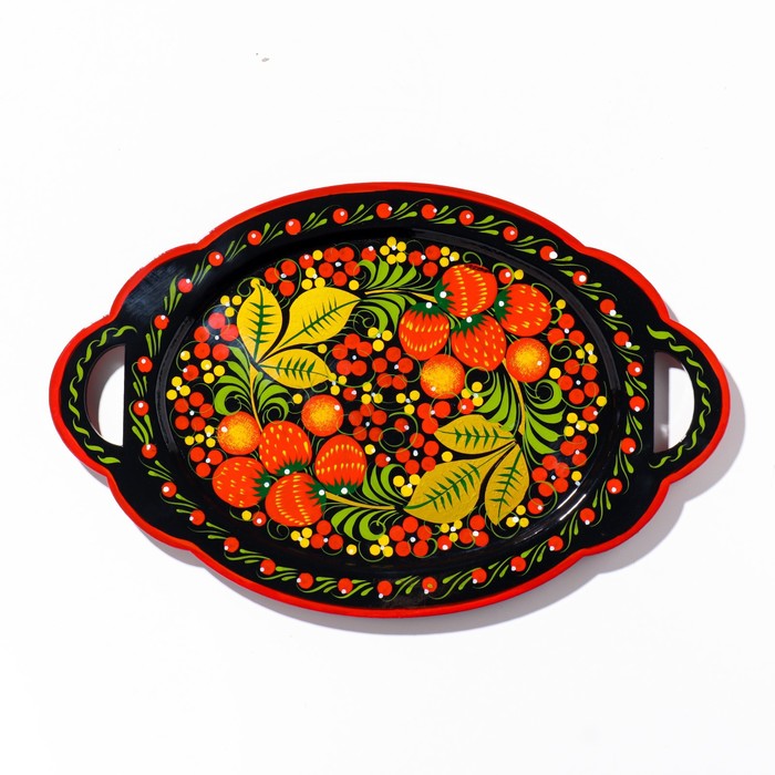 Поднос, 29х15 см, с художественной росписью
Поднос, 29х15 см, с художественной росписью