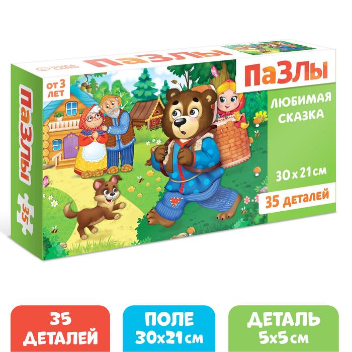 Пазлы «Любимая сказка», 35 элементов
Пазлы «Любимая сказка», 35 элементов