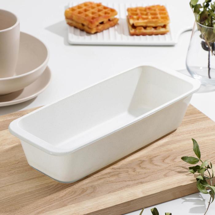 Форма для запекания кекса Borcam, 1,63 л, 31×12,3 см, цвет кремовый
Форма для запекания кекса Borcam, 1,63 л, 31×12,3 см, цвет кремовый