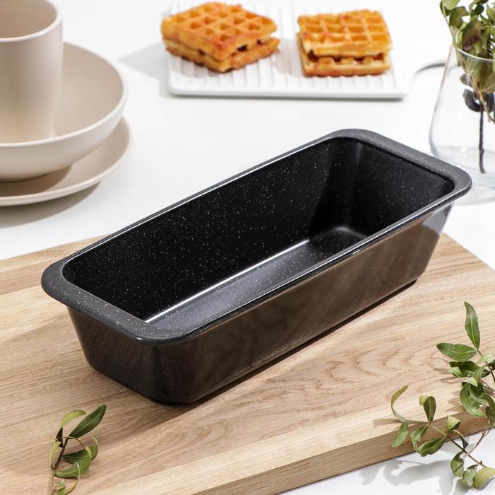 Форма для запекания кекса Borcam, 1,63 л, 31×12,3 см, цвет чёрный
Форма для запекания кекса Borcam, 1,63 л, 31×12,3 см, цвет чёрный